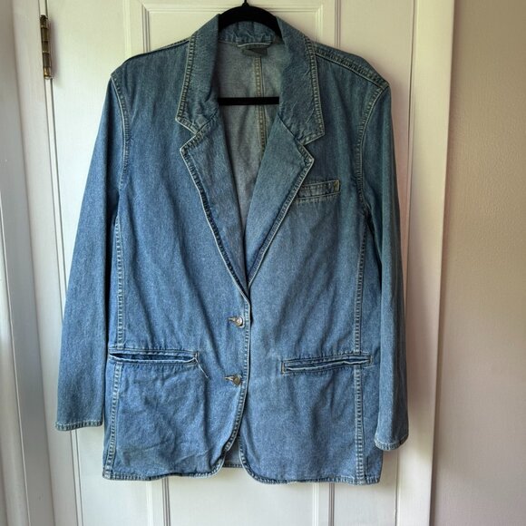 Denim Blazer - Picture 1 of 8